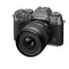 Fujifilm X-T50 Kamera mit XF16-50mm Objektiv in Grau.